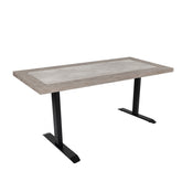 Classic Home Scottsdale 65" Power Adjustable Desk Black Base Model 51031167